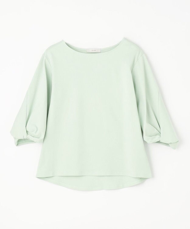 ANY 【WEB限定】シルケットスムース ツイストリーブプルオーバー ミント