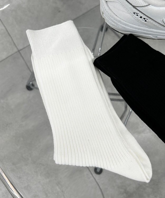 WEGO リブ無地ソックス（R）