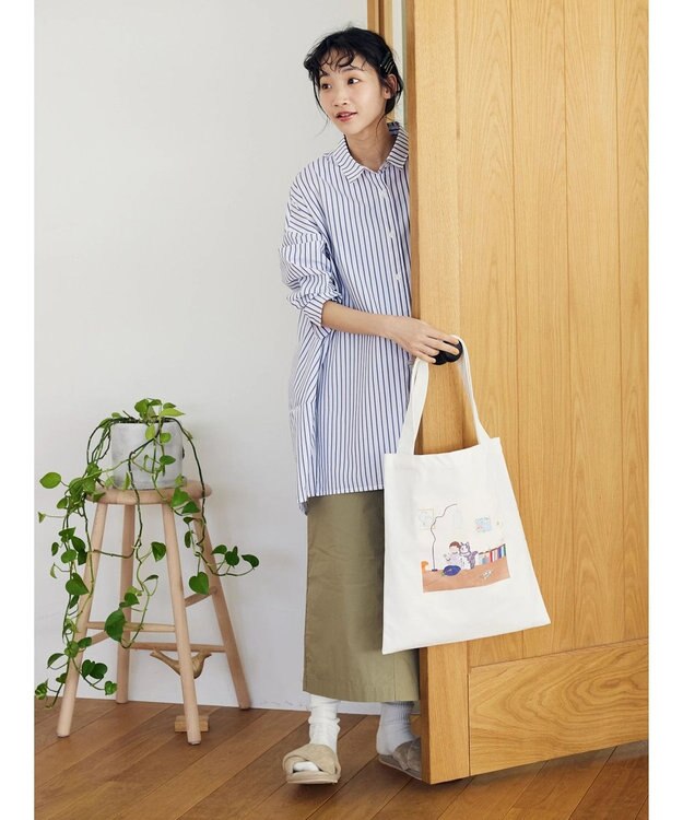 CRAFT STANDARD BOUTIQUE ｃｏｚｕｅ　トートバッグ White