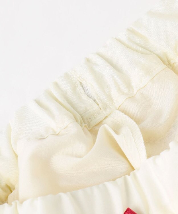 ANY KIDS 【Strawberry Collection】総刺繍 いちごチュールスカート エクリュ