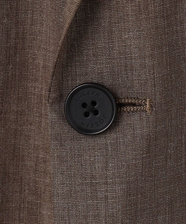 JOSEPH HOMME 【新素材】クールリネンストレッチ　ジャケット ダークブラウン系