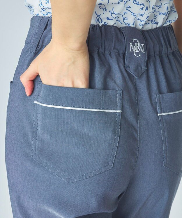 FILA GOLF／marie claire 【Marie claire sports】【美楽】コードレーンイージーパンツ ネイビー