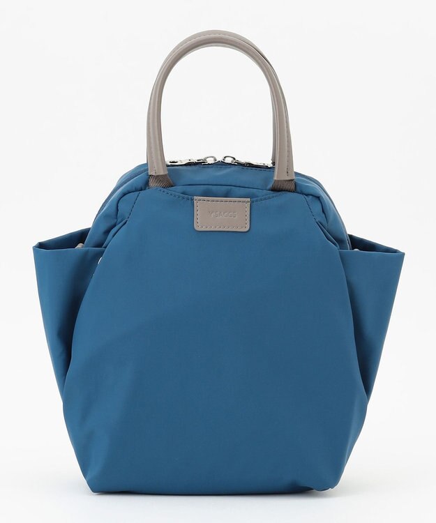 Y'SACCS 【ナイロンタフタ】トラベル2WAYミニボストン ブルー