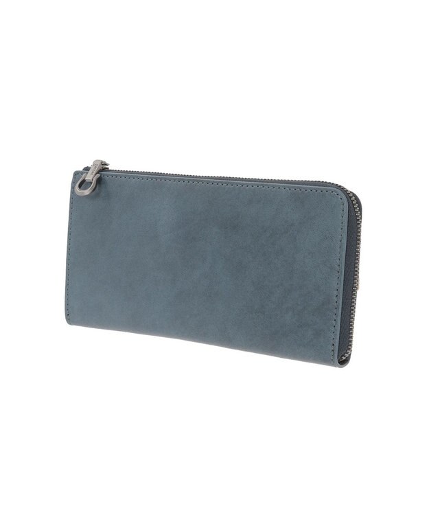 genten コルサ 長財布 ブルーグレー