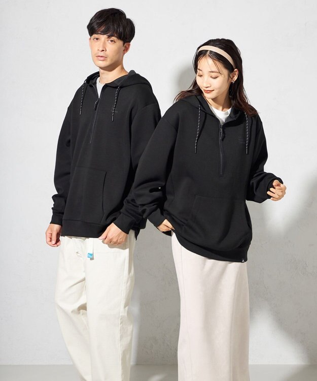 SHARE PARK LADIES 【UNISEX】エアリッチダンボールパーカー（S・Mサイズ） ブラック