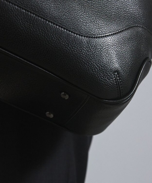 GOTAIRIKU 別注/日本製【PELLE MORBIDA×GOTAIRIKU】レザー フラップトートバッグ ブラック系