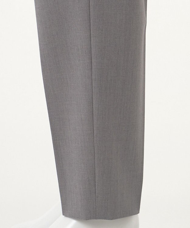 23区 【エステータ】ウールシルクギャバジン パンツ ライトグレー系