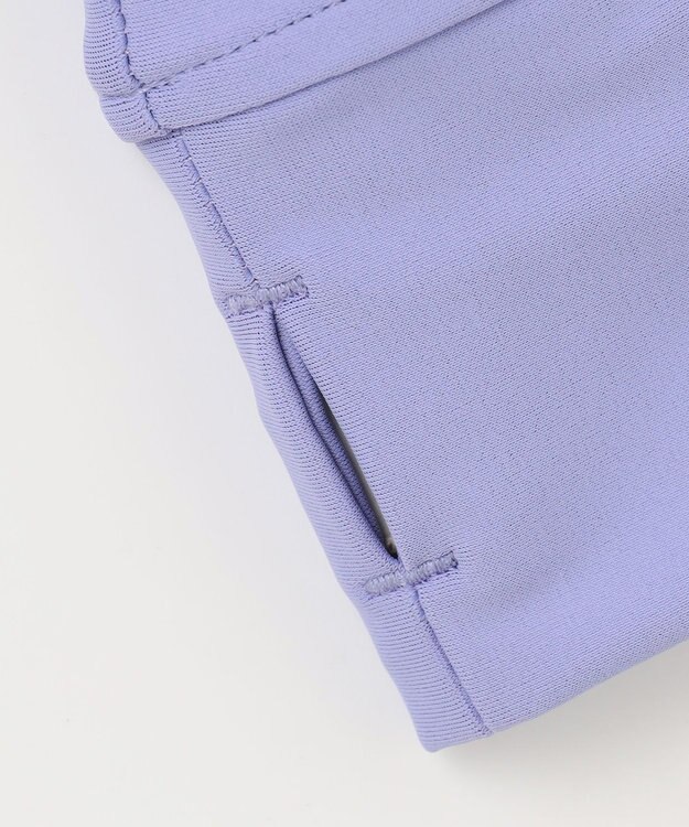 組曲 KIDS 【XS-Lサイズ】フリル ラッシュガード ラベンダー系