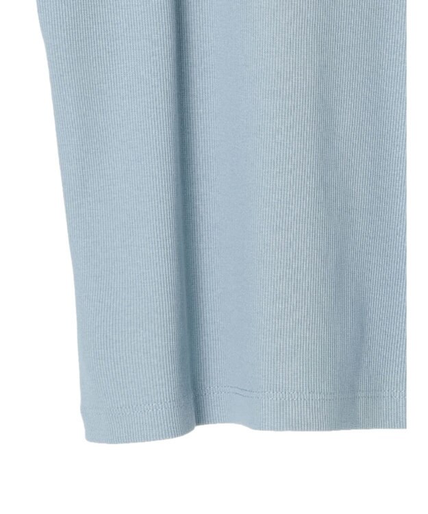 earth music&ecology パワーショルダーリブプルオーバー Sax