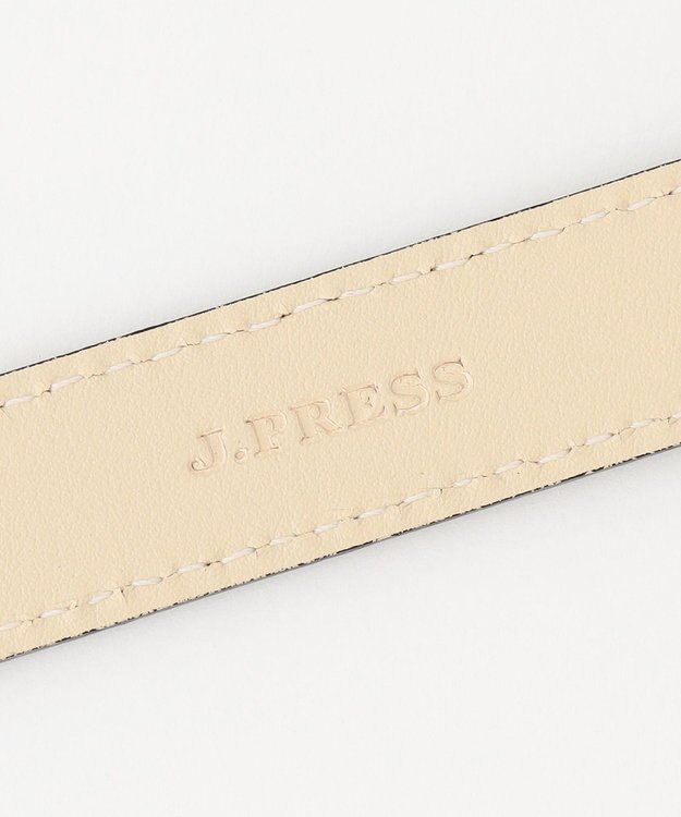 J.PRESS LADIES ベーシック レザー ベルト ブラック系