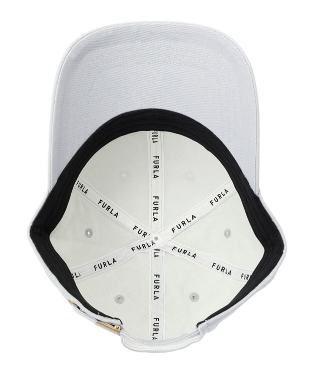MOONBAT FURLA(フルラ) フロントロゴ刺繍キャップ UV グレー