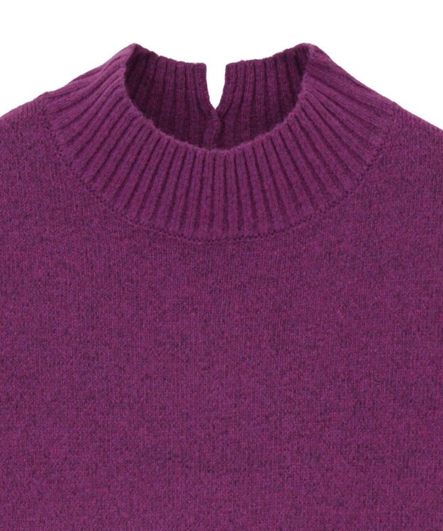 AMERICAN HOLIC モックネックコクーンニットプルオーバー Purple