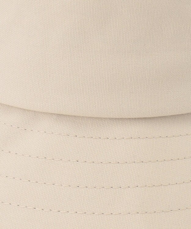 TOCCA 【サイズ調整可】TRIM RIBBON BUCKET HAT コットン バケットハット ベージュ系