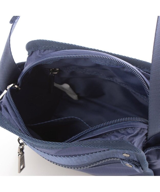 Y'SACCS 【Y’SACCS vous et】リップストップナイロンポシェット ネイビー