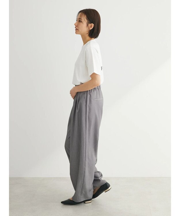 Green Parks 襟ロゴアソートレギュラーＴシャツ Off White