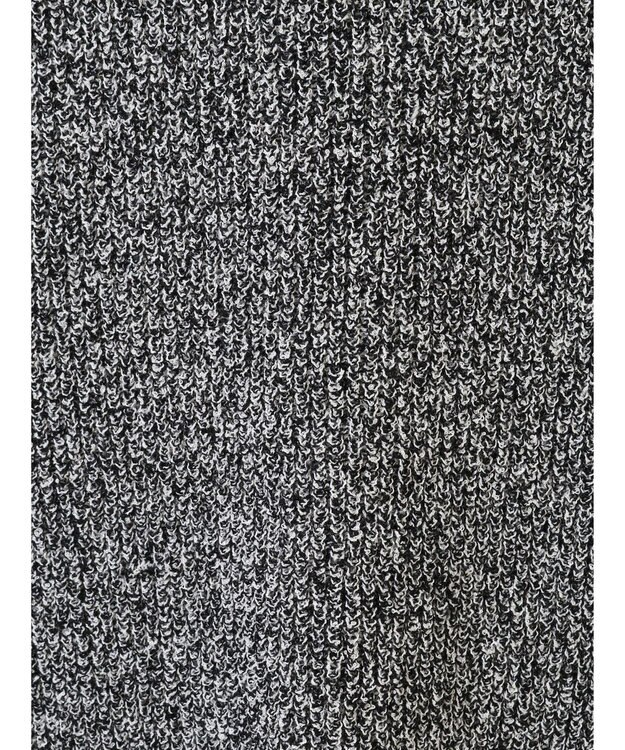 Green Parks シルバーボタンクルーネックベスト Gray Mixture