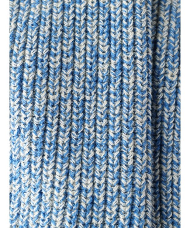 AMERICAN HOLIC 片畦クルーネックニットプルオーバー Blue