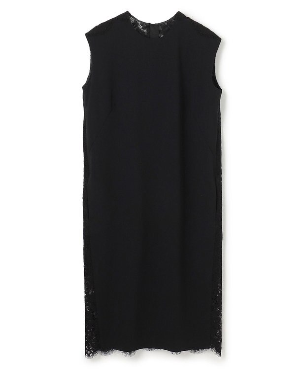 BEIGE， KALMIA / バックファスナーレースドレス Black