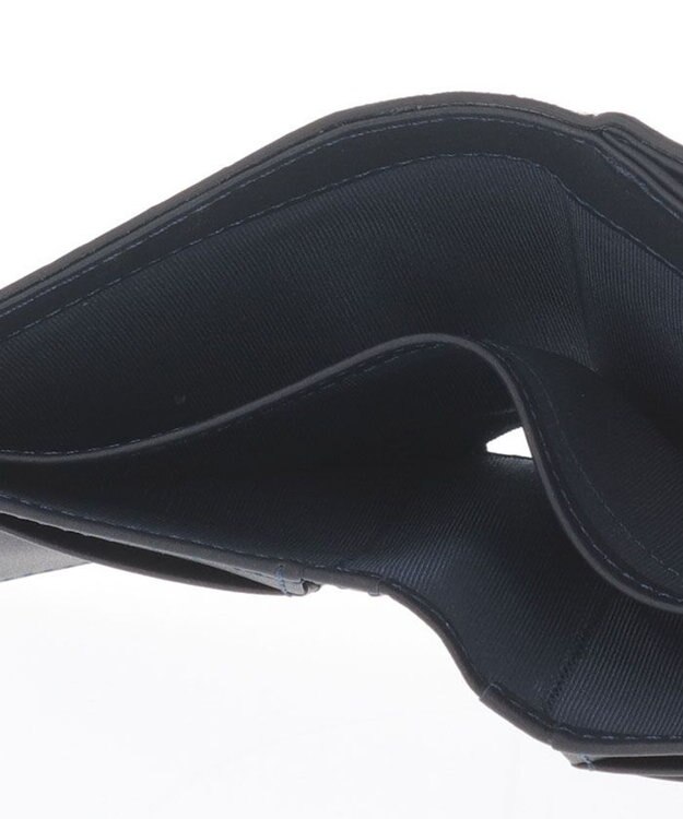 LANVIN en Bleu マゼンダ Lファスナー二つ折り財布 ネイビー