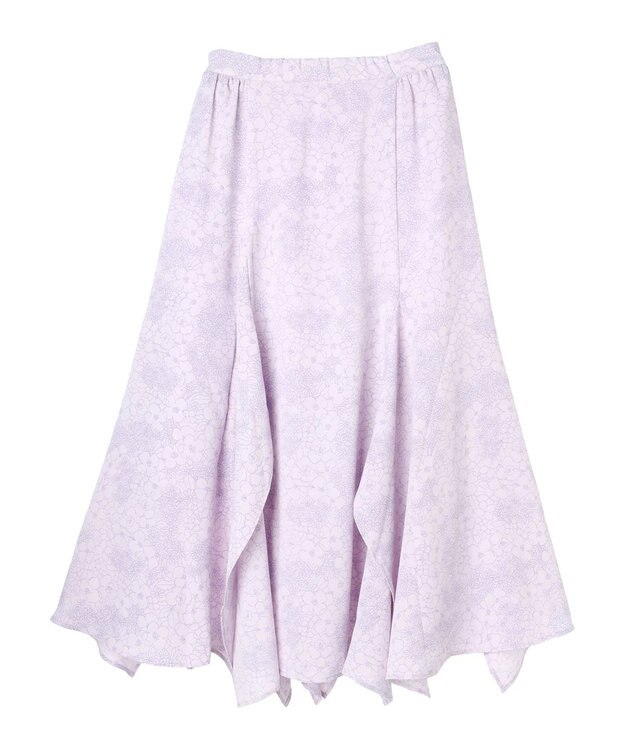 earth music&ecology ランダムイレヘムスカート Purple