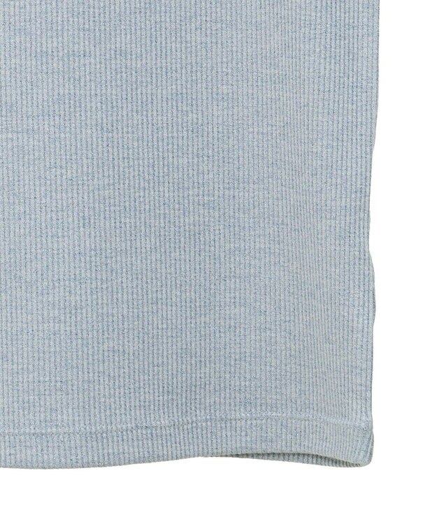 earth music&ecology ラメテレコショルダーレースタンクトップ Sax