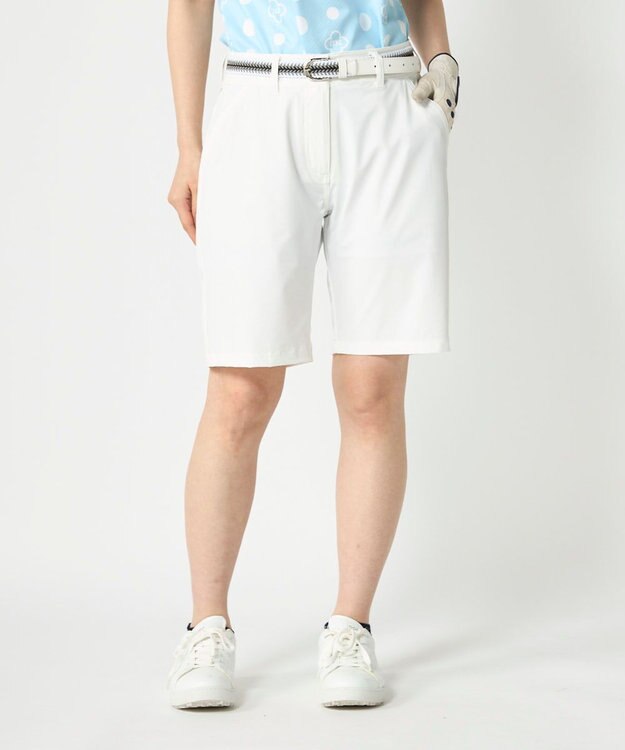 FILA GOLF／marie claire 【marie claire SPORT】 ストレッチショートパンツ ホワイト