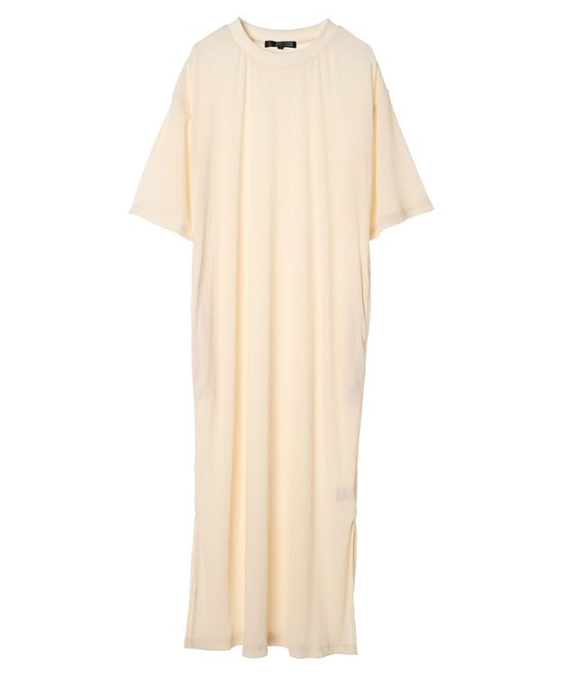 Green Parks ・ＳＵＧＡＲ　ＳＰＯＯＮ　シアープリーツワンピース Ivory