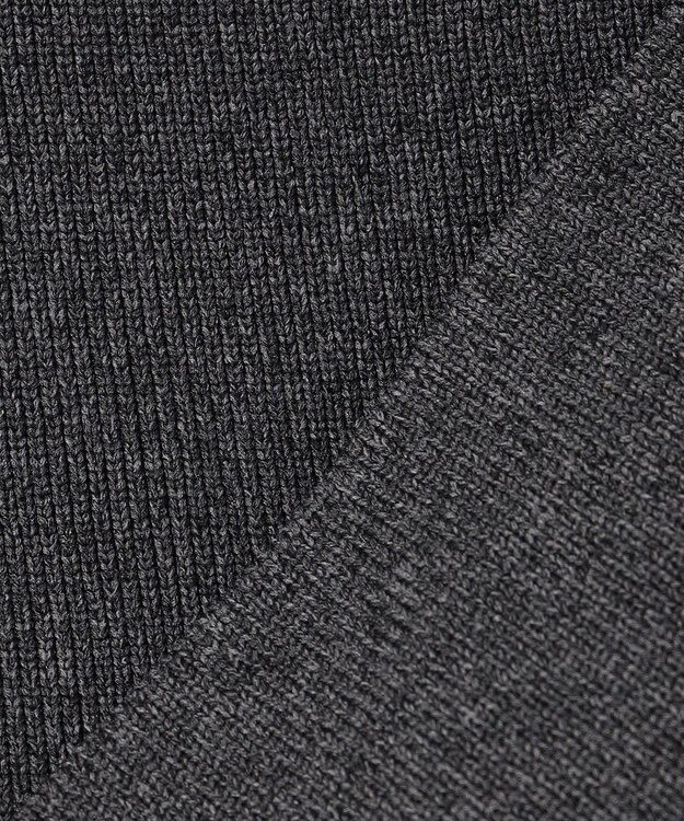 組曲 S 【組曲×setsuko sagittaire】ボンボンフラワーニット カーディガン グレー系