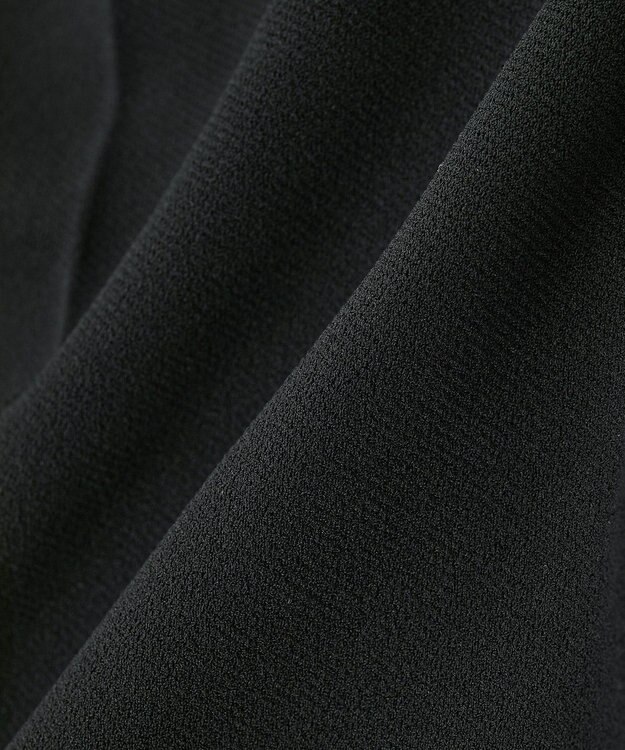 Green Parks きれいシルエットパンツ（テーパード） Black