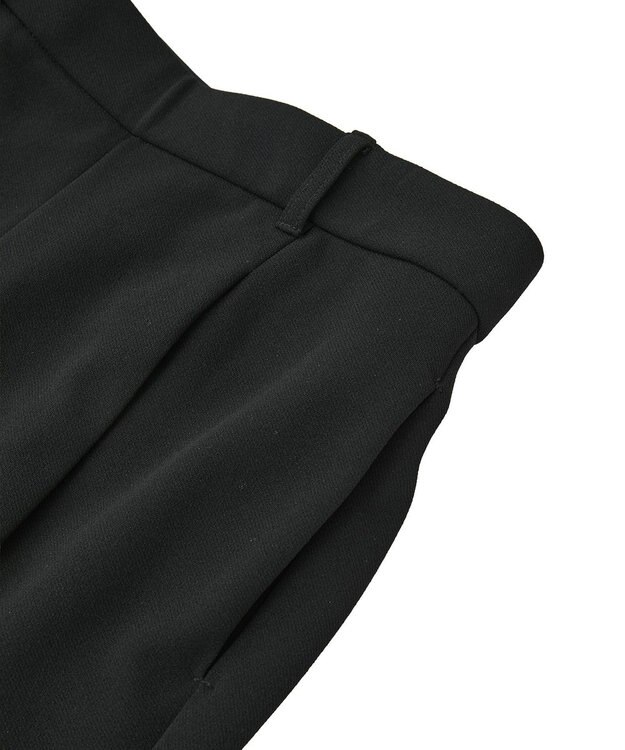 Green Parks きれいシルエットパンツ（テーパード） Black