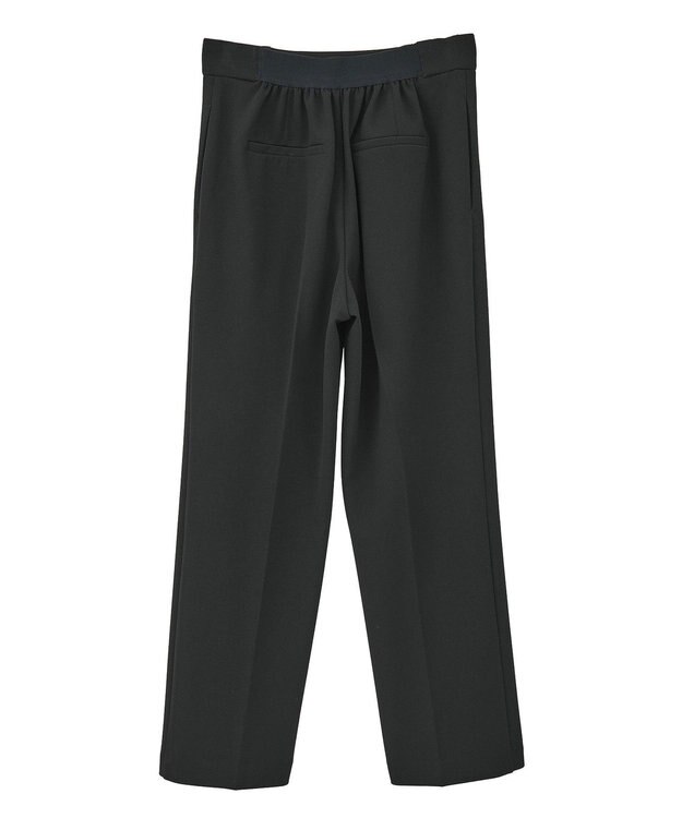 Green Parks きれいシルエットパンツ（テーパード） Black