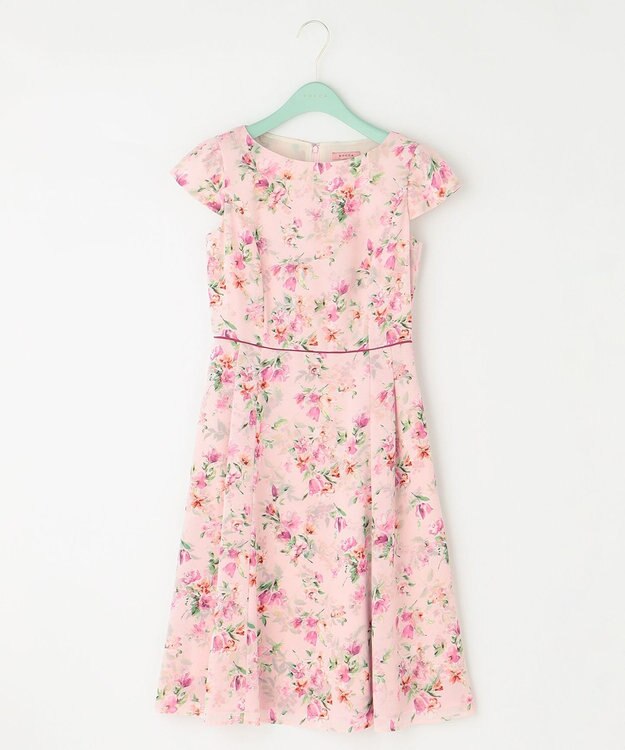 TOCCA 【洗える！】WATERCOLOR HARMONY ドレス ローズ系