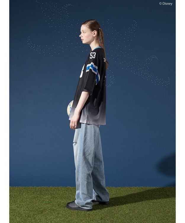 AMERICAN HOLIC ゲームシャツ／Ｐｅｔｅｒ　Ｐａｎ Black