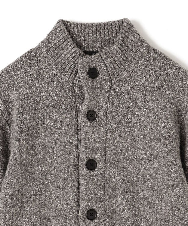 JOSEPH HOMME ツイストメランジ　ニットカーディガン グレー系