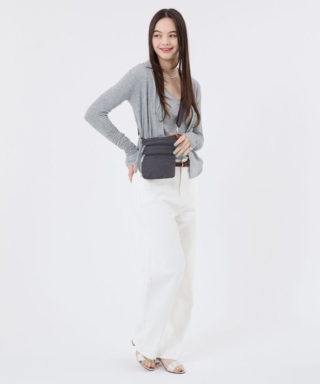 LeSportsac 3 ZIP CROSSBODY/サンダー サンダー