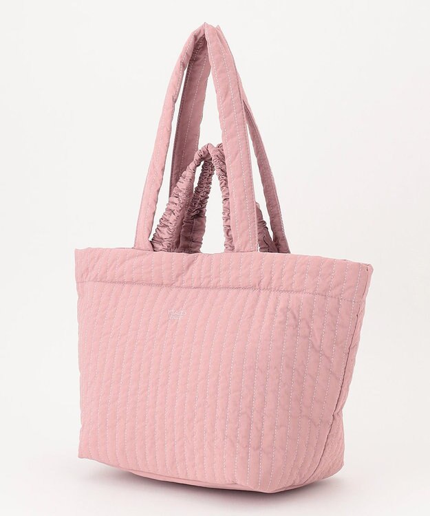 Y'SACCS 【Y’SACCS vous et】ギャザーハンドル2WAYヌビバッグ ダークピンク