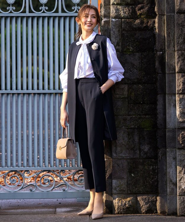 組曲 パフィシャーティング ブラウス オフホワイト系