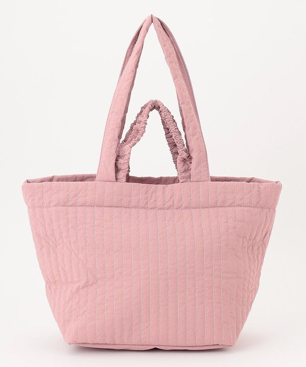 Y'SACCS 【Y’SACCS vous et】ギャザーハンドル2WAYヌビバッグ ダークピンク