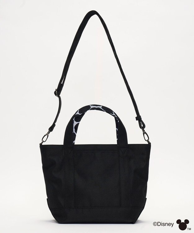 Y'SACCS 【Disney Collection】シルエットプリント2WAYミニトートバッグ ブラック