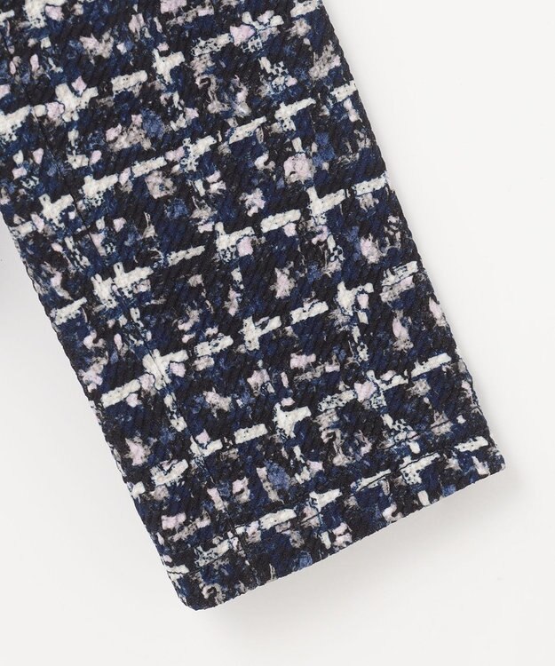 組曲 KIDS 【110-140㎝】ツイードライクジャージー ジャケット ネイビー系5