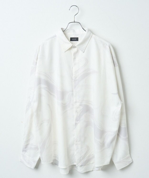 WEGO アムンゼンパターンBIGシャツ 柄2