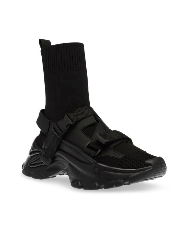 STEVE MADDEN MOVE ON ソックススニーカー ブラック