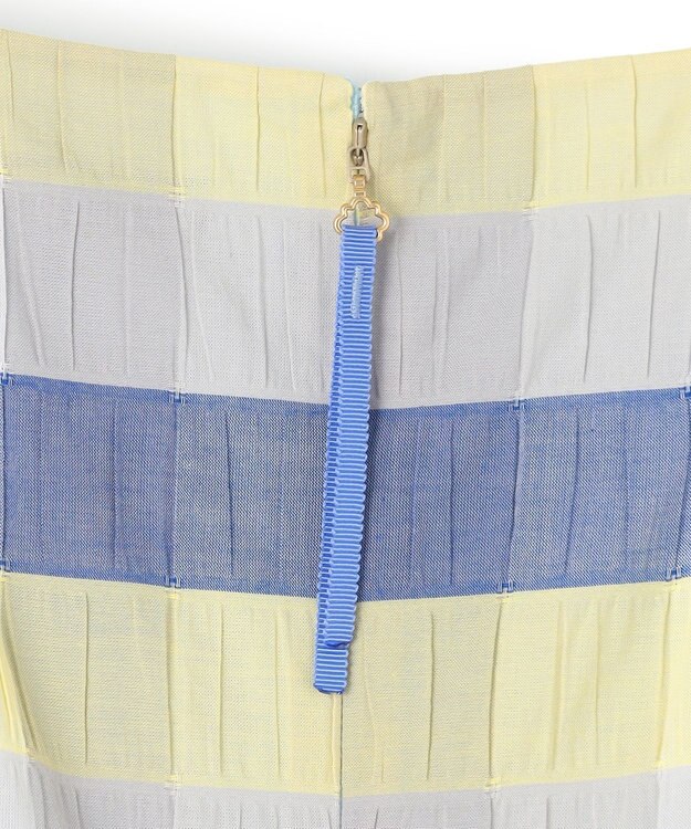 TOCCA 【美人百花掲載】【洗える・消臭】OPTICAL CUBE DRESS ドレス ブルー系5