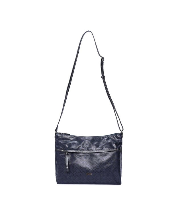 PELLE BORSA シンプルショルダーバッグ Alive アライブ 4449 ネイビー