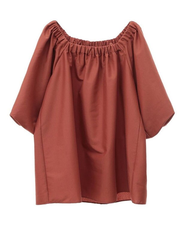 Green Parks ２ｗａｙバルーンスリーブブラウス Orange