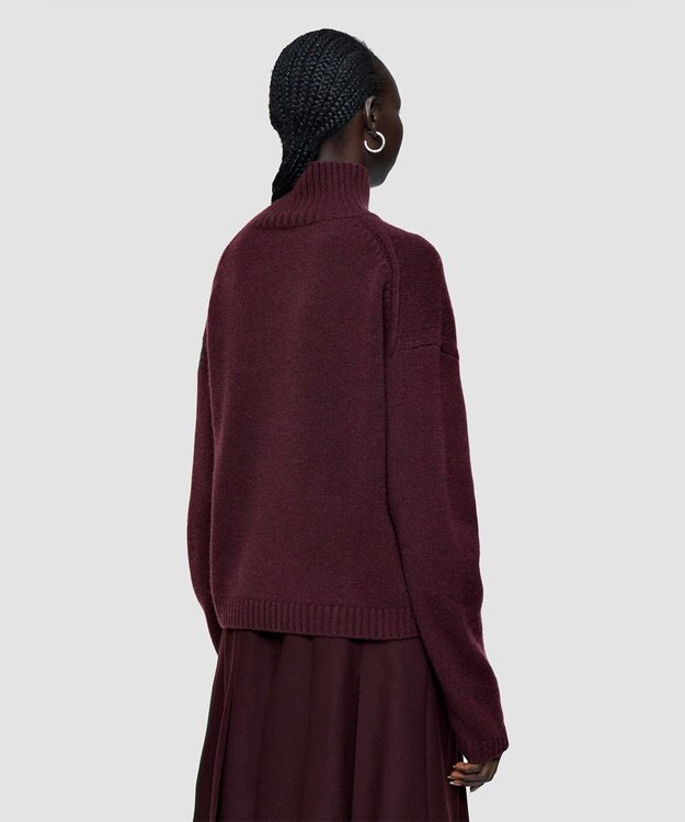 JOSEPH 【洗える】リュクスカシミヤハイネックニット Maraschino