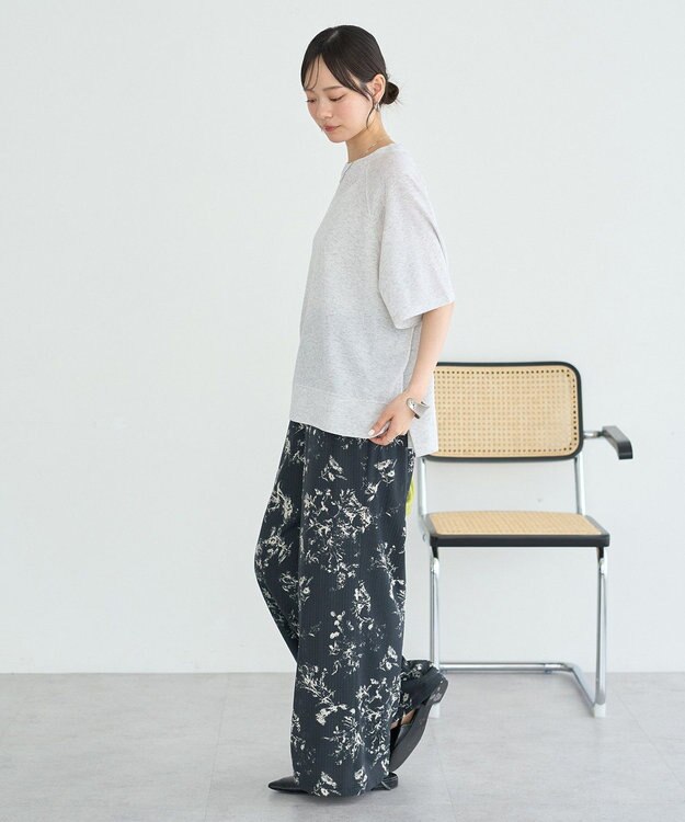 earth music&ecology シアーダンボールプルオーバー Oatmeal