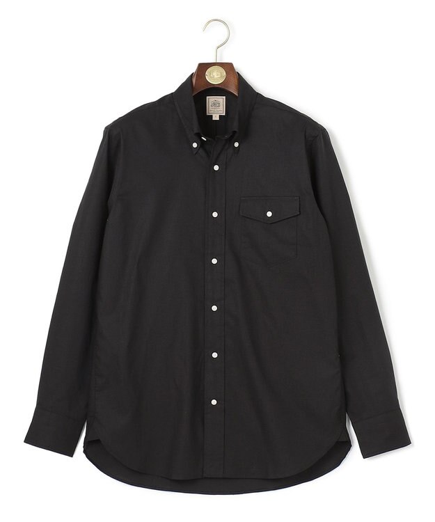 J.PRESS MEN 【WEB・一部店舗限定】リネンコットン シャツ/B.D ブラック系
