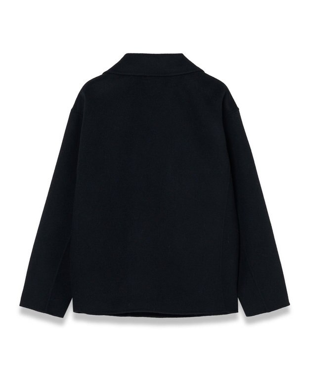 JOSEPH 【WEB&OUTLET限定】ダブルフェイスラムズ　ショートコート Black