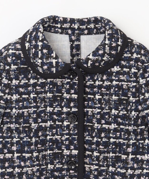 組曲 KIDS 【110-140㎝】ツイードライクジャージー ジャケット ネイビー系5